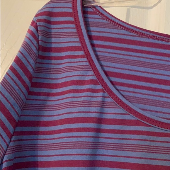 LuLaRoe Medium Lynnae Long Sleeve Shirt - Picture 4 of 5